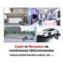 TELECOMMANDE UNIVERSELLE PROGRAMMABLE 433 Mhz MULTIFREQUENCES